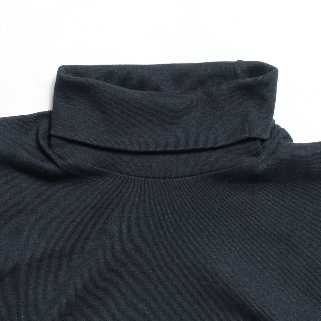 FilMelange - ROY - Organic Cotton Rib - Turtleneck Long Sleeve - 1001069