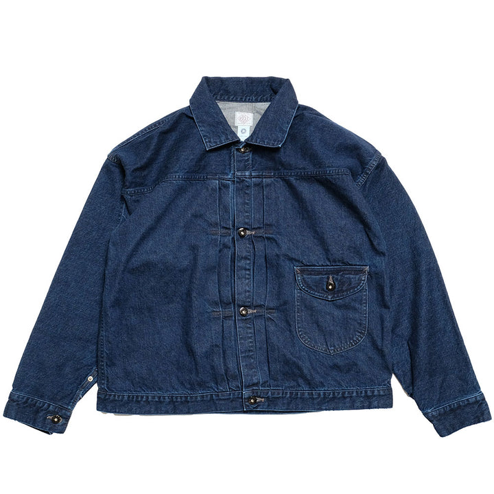 POST O'ALLS - Ranchero 2 - 12oz. Selvedge Denim Indigo - Deep Washed - 1108R-12DW