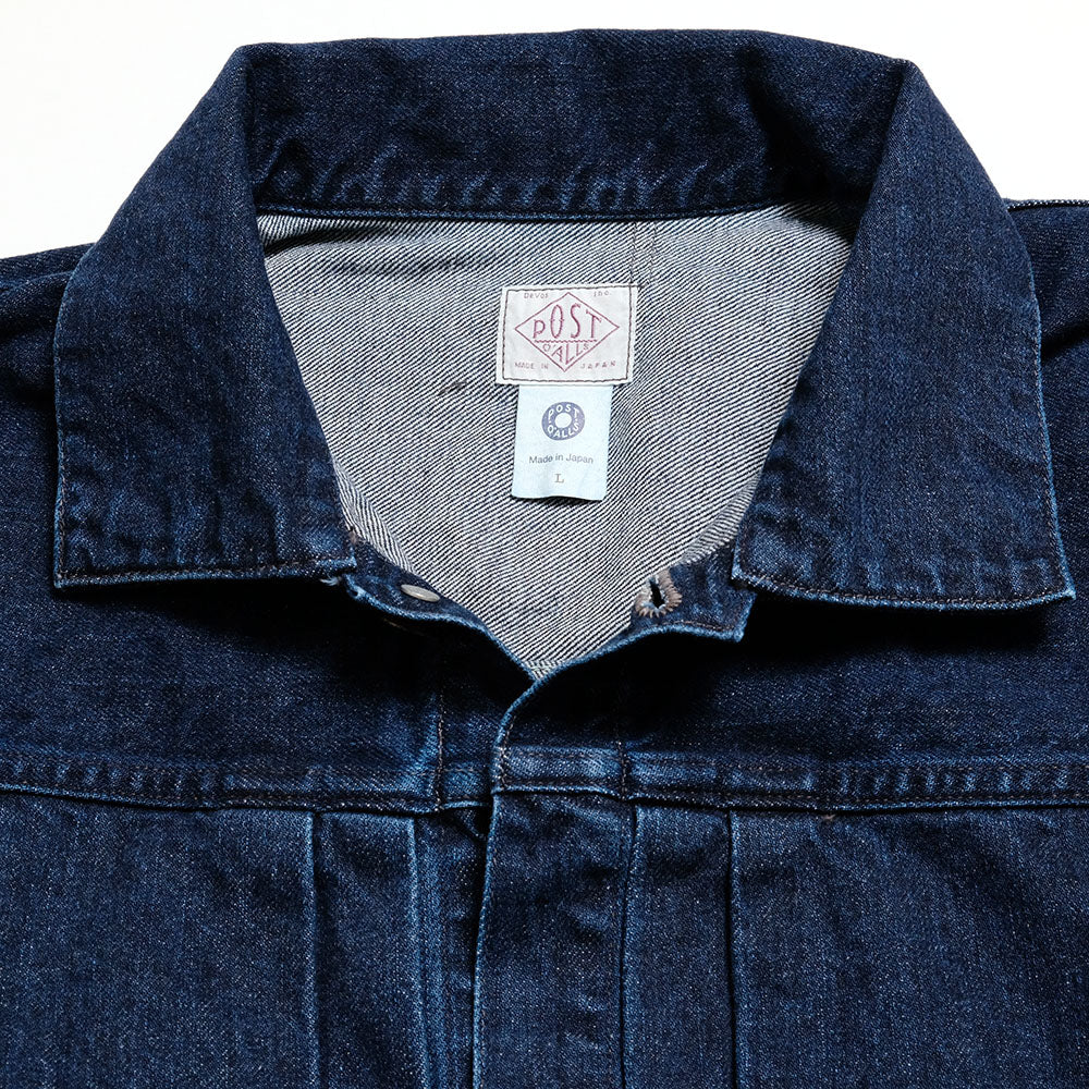 POST O'ALLS - Ranchero 2 - 12oz. Selvedge Denim Indigo - Deep Washed - 1108R-12DW