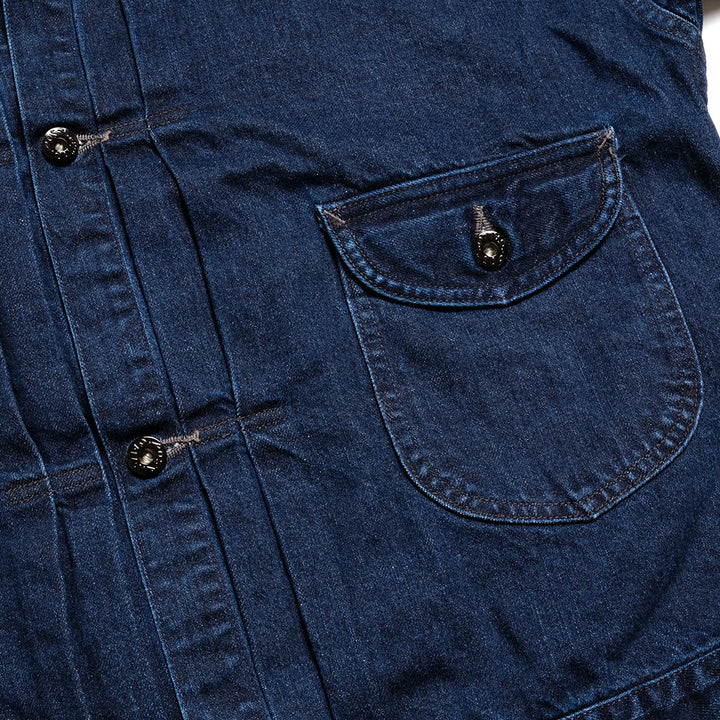 POST O'ALLS - Ranchero 2 - 12oz. Selvedge Denim Indigo - Deep Washed - 1108R-12DW
