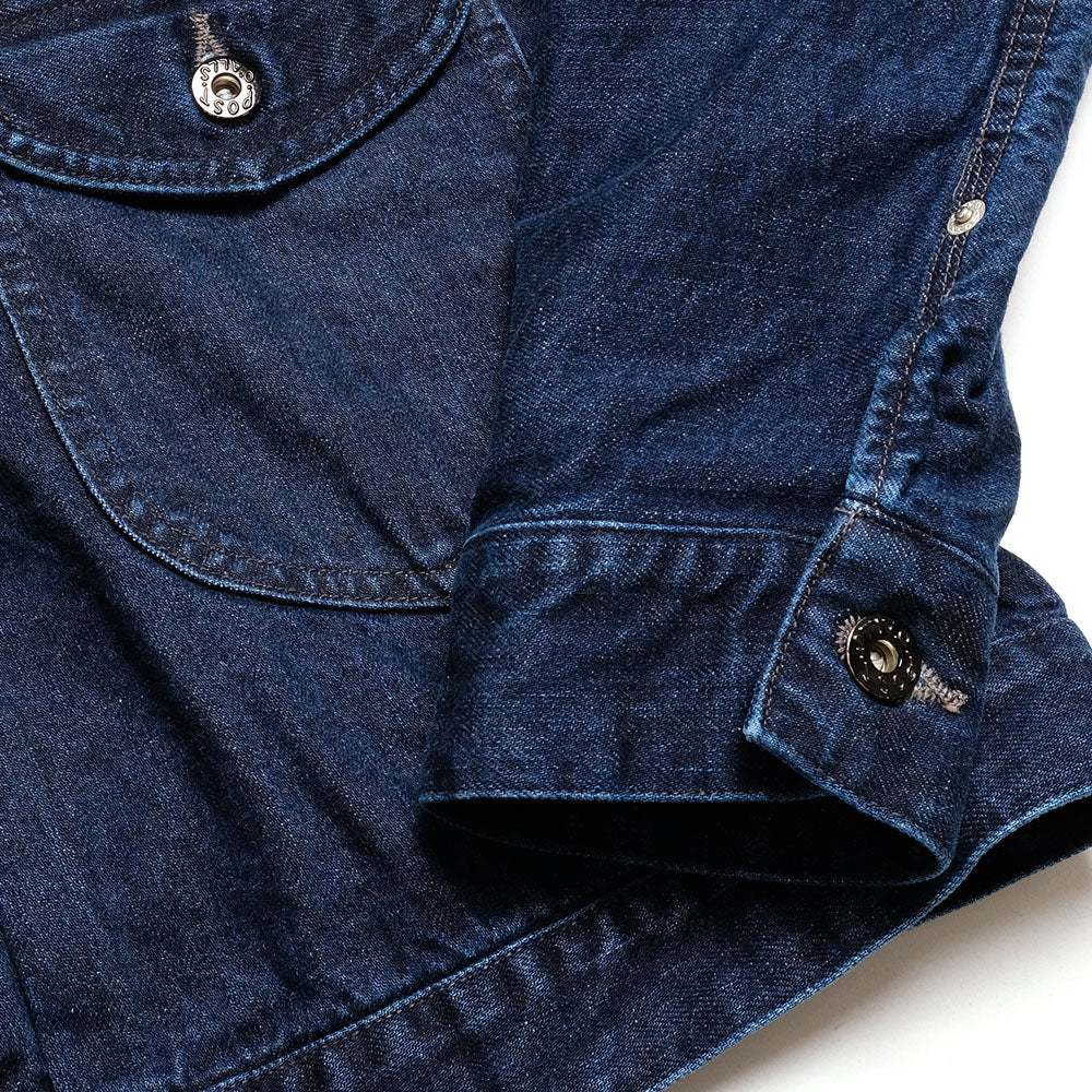 POST O'ALLS - Ranchero 2 - 12oz. Selvedge Denim Indigo - Deep Washed - 1108R-12DW