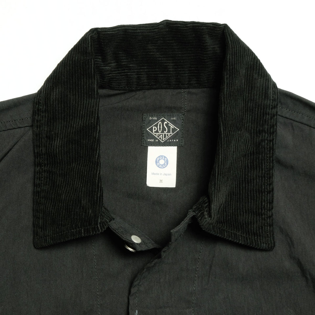 POST O'ALLS - BDU-R2 - 60/40 twill black - 1123R2-ETB