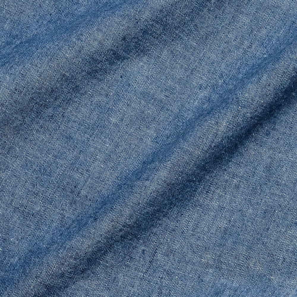 POST O'ALLS - No.1  Shirt - Classic chambray Indigo - 1201-CC
