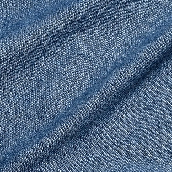 POST O'ALLS - No.1  Shirt - Classic chambray Indigo - 1201-CC