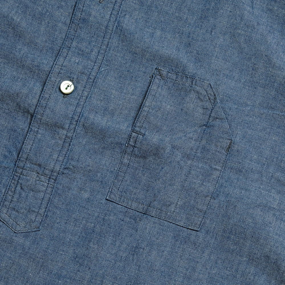 POST O'ALLS - No.1  Shirt - Classic chambray Indigo - 1201-CC