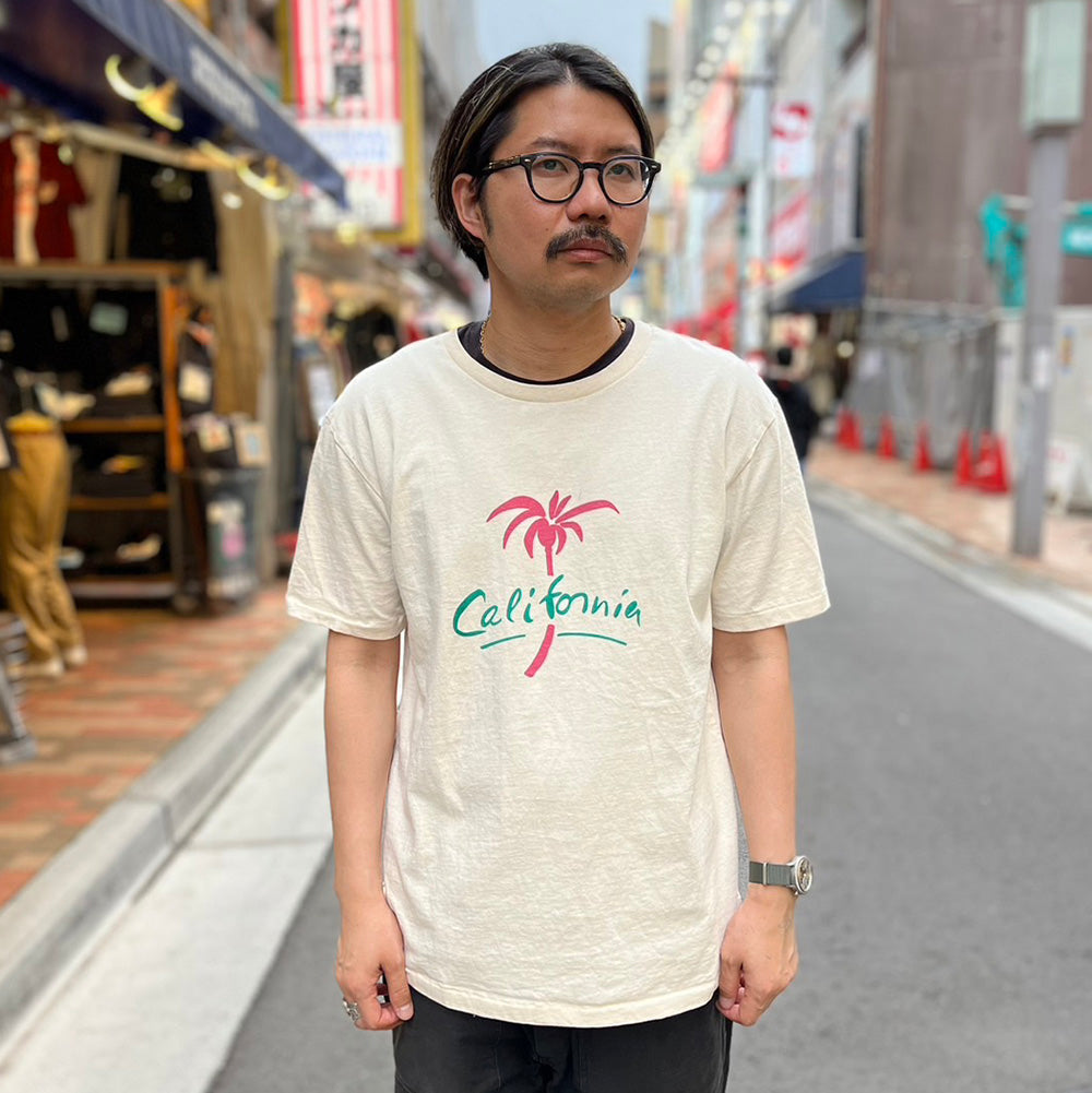 Mixta- CREW NECK PRINT T-shirt - PALM TREE - MI24-PAL