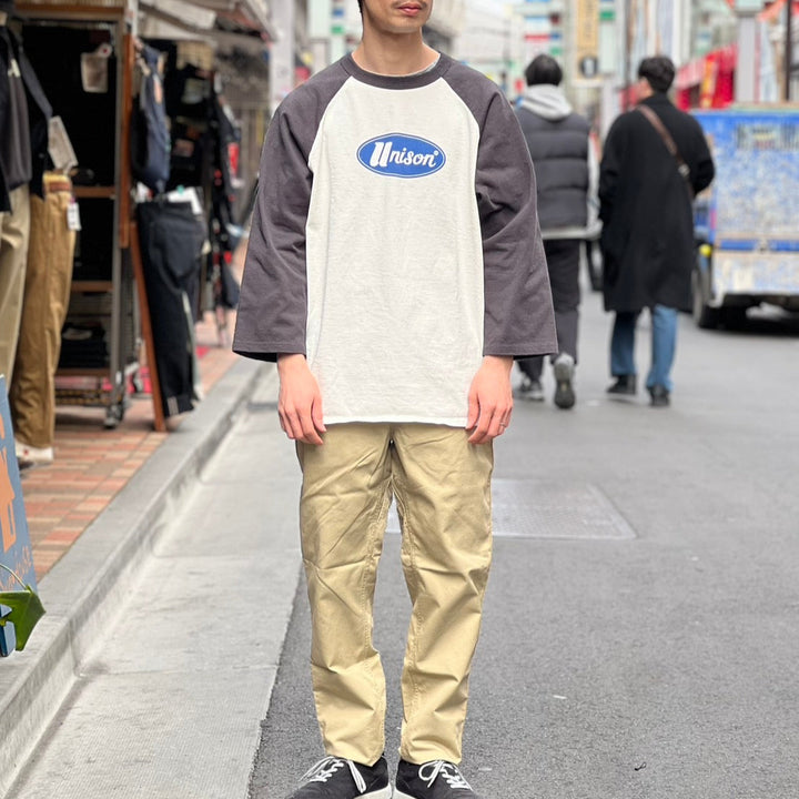 Unison Special - 18//-Raglan TEE - Oval logo - US002-013