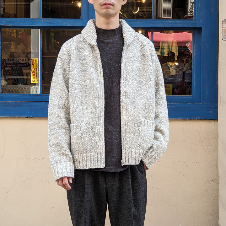 FilMelange - SHAYNE - Shetland slub knit - Cowichan Sweater - 2321018