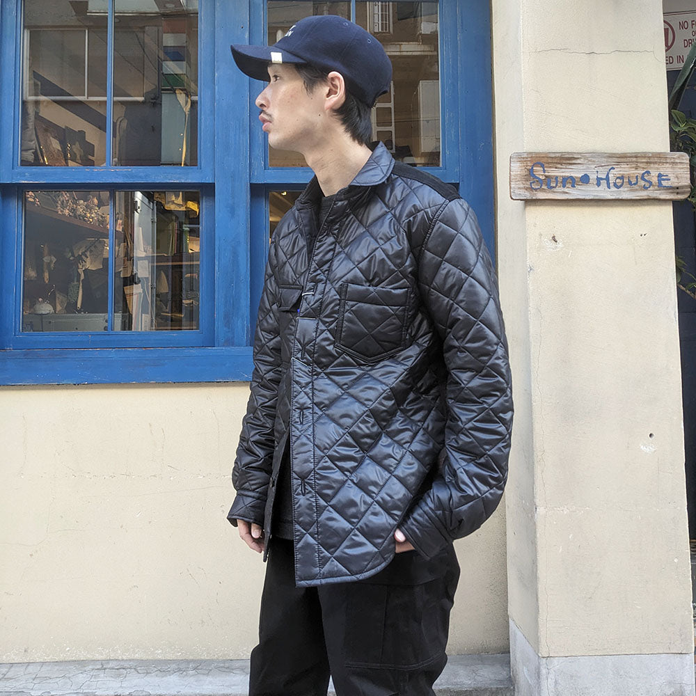 JUNYA WATANABE MAN - Ester Ripstop × Wool check shirt - WL-B026-051