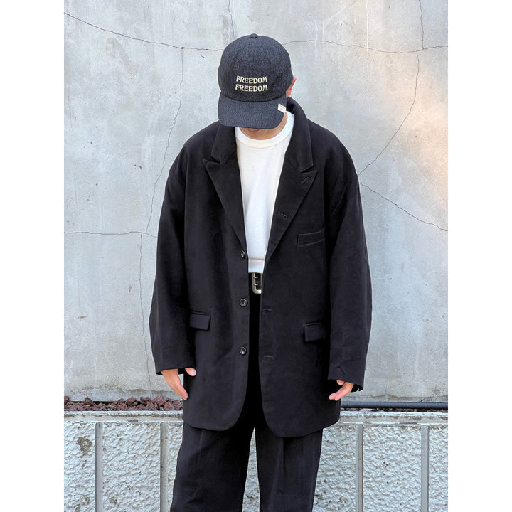 THE DAY - MOLESKIN WIDE PANTS - D23-04001