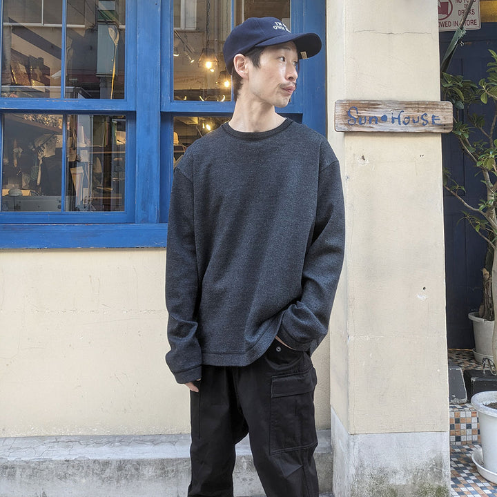 JUNYA WATANABE MAN - WOOL L/S T-SHIRT - WL-T015-051