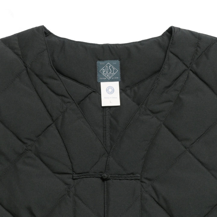 POST O'ALLS - POST Chinois DV - polyester poplin black - 3109BL-PB