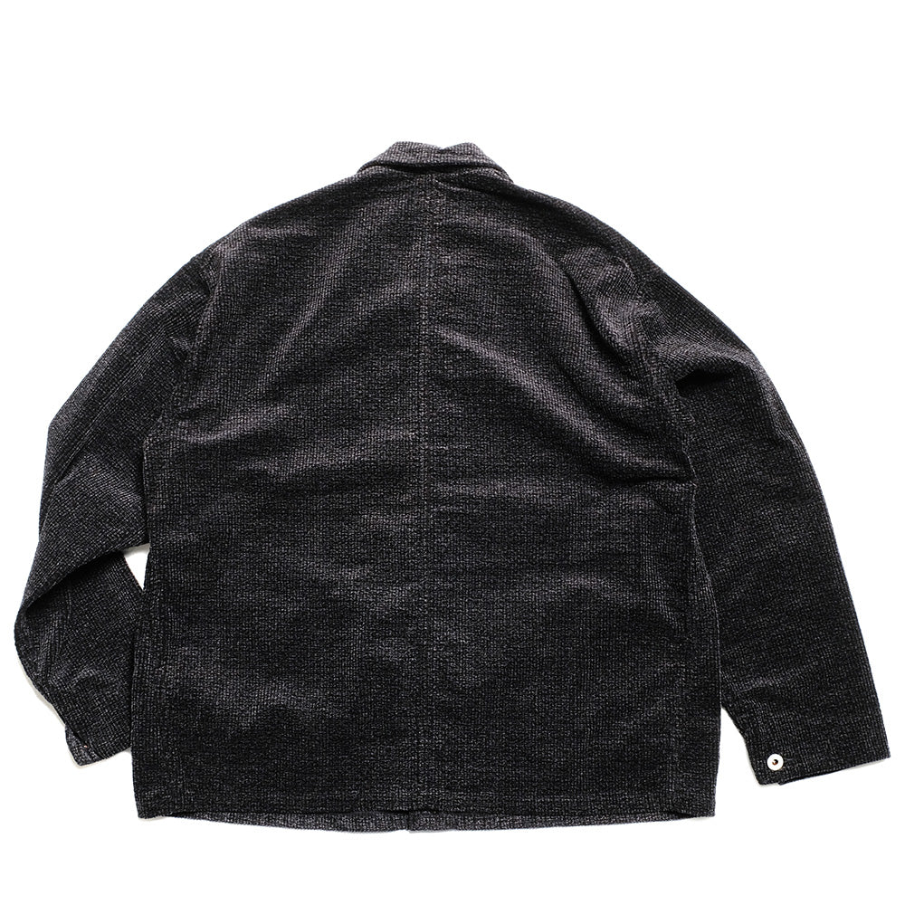 POST O’ALLS - POS-Travail 2 - Wide wale cords Printed gray - 3131-WWP