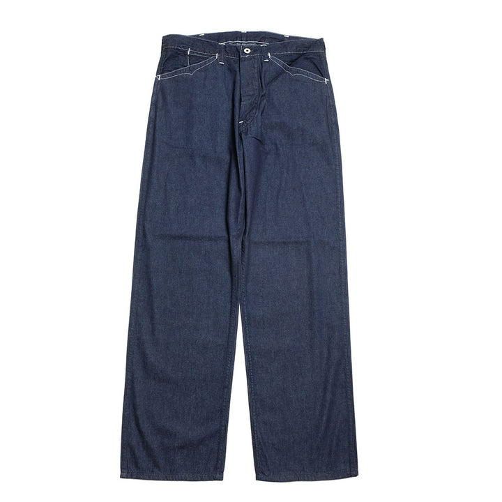 POST O'ALLS - SWEETBEAR Bandtop - 8oz.denim dark indigo - 3327-8DI
