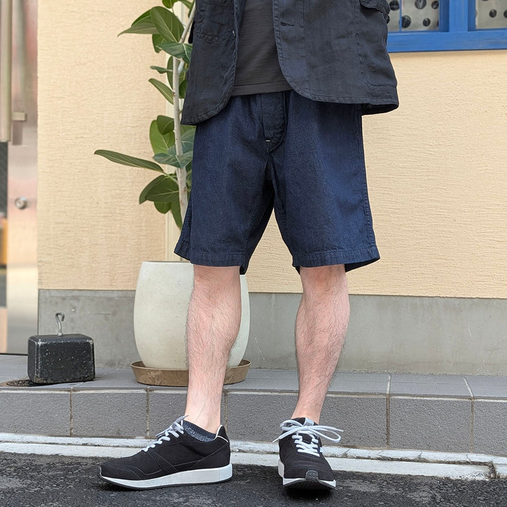 POST O'ALLS - SWEETBEAR Short - 8oz.denim dark indigo - 3327S-8DI