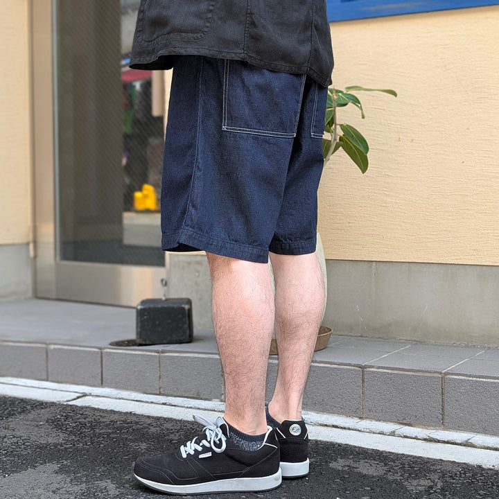 POST O'ALLS - SWEETBEAR Short - 8oz.denim dark indigo - 3327S-8DI