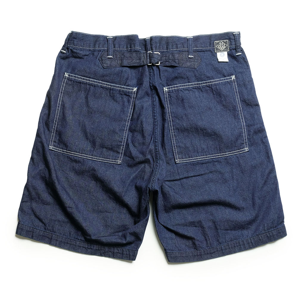 POST O'ALLS - SWEETBEAR Short - 8oz.denim dark indigo - 3327S-8DI