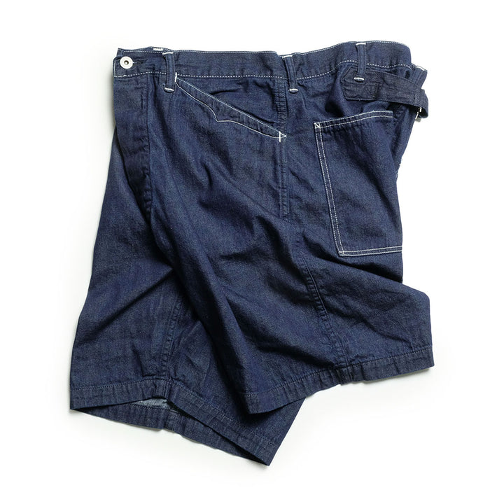 POST O'ALLS - SWEETBEAR Short - 8oz.denim dark indigo - 3327S-8DI