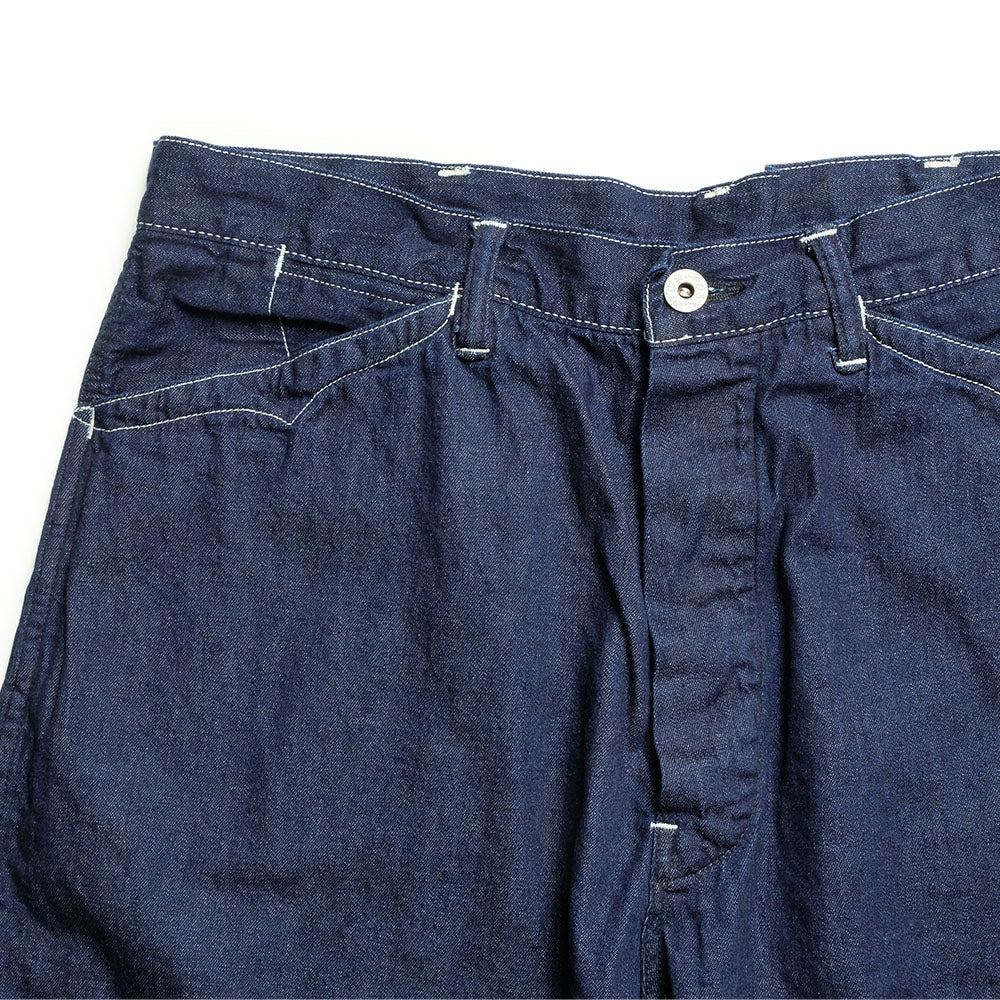 POST O'ALLS - SWEETBEAR Short - 8oz.denim dark indigo - 3327S-8DI