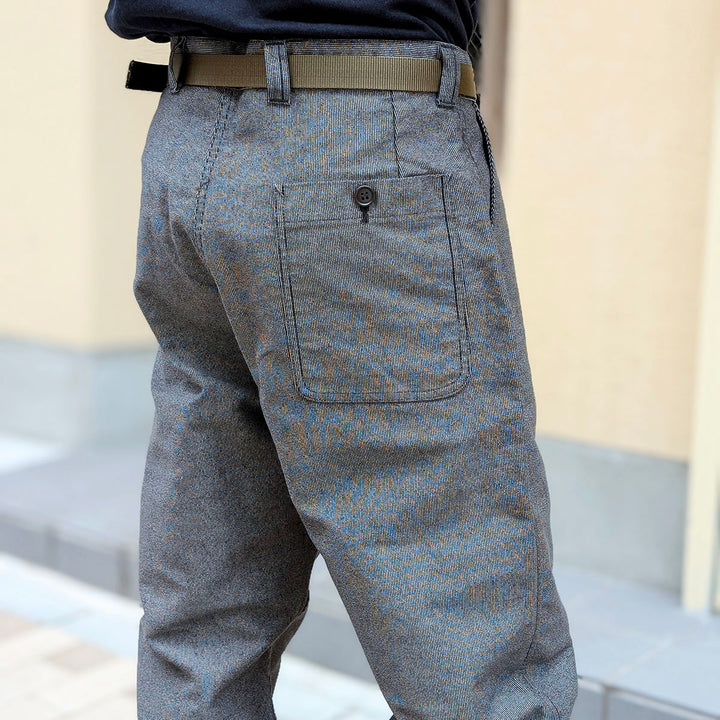 POST O'ALLS - POS-Travail Pants - pinstripe black - 3328-PB