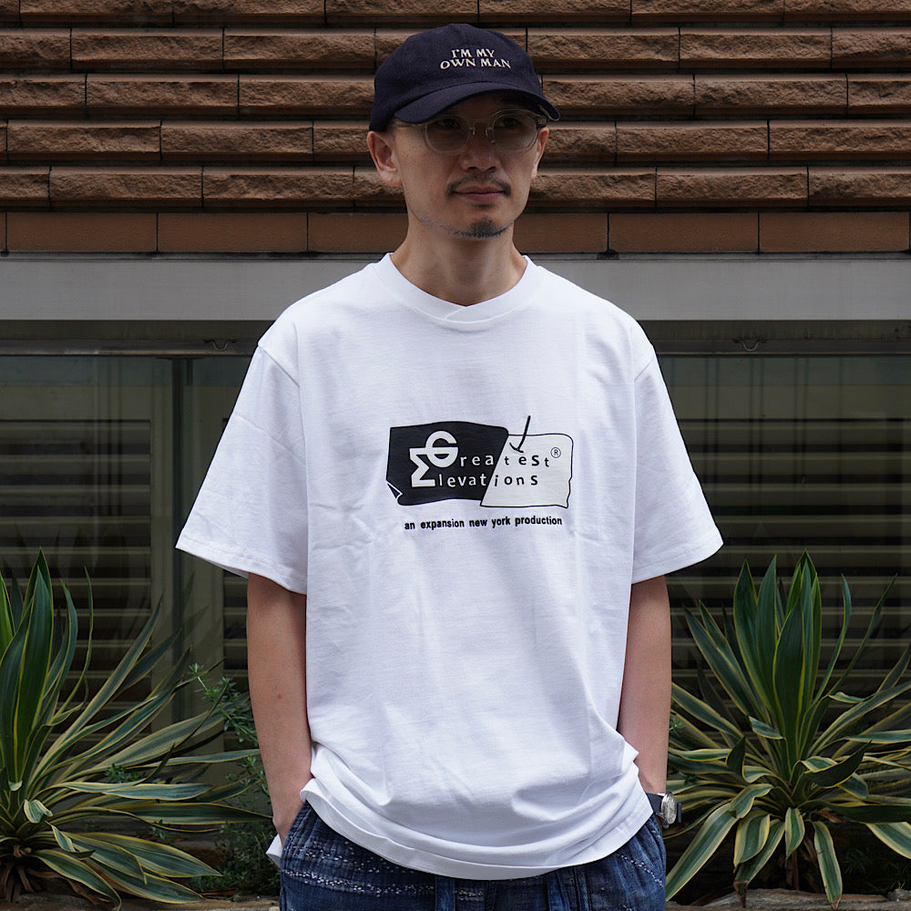 Engineered Garments - EG ✕ EXP GREATEST ELEVATIONS TEE - QT360