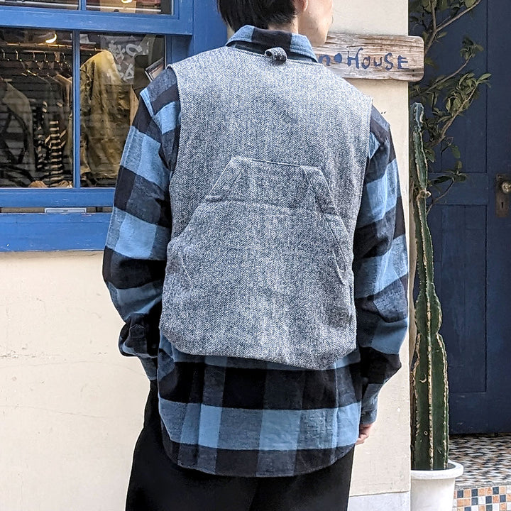 Engineered Garments - Fowl Vest - Herringbone - NQ124