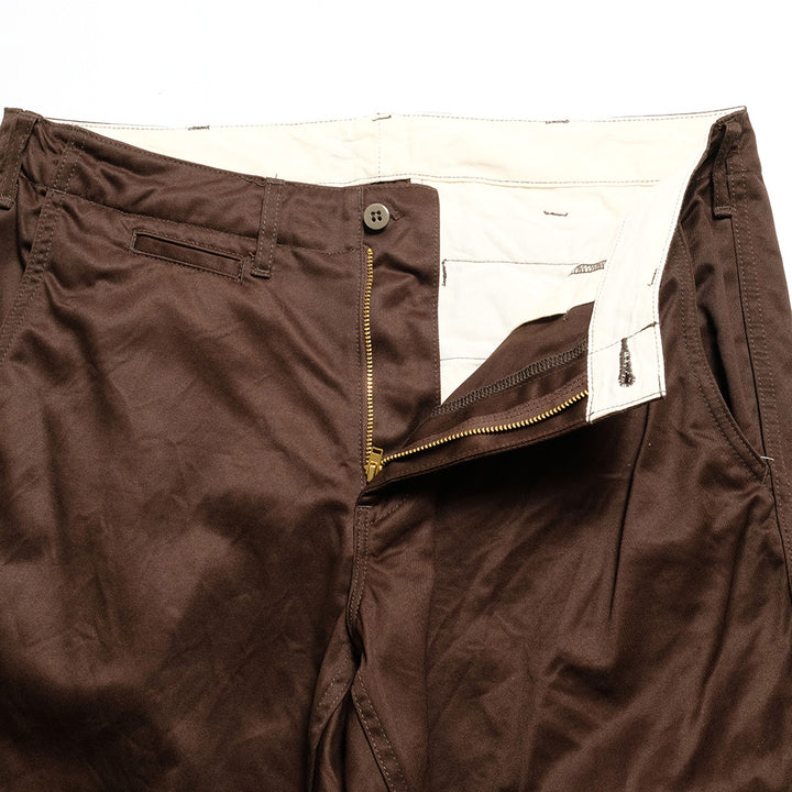 BURGUS PLUS - Lot.401 Zip Fly Modern Chino Trousers - 401z-60