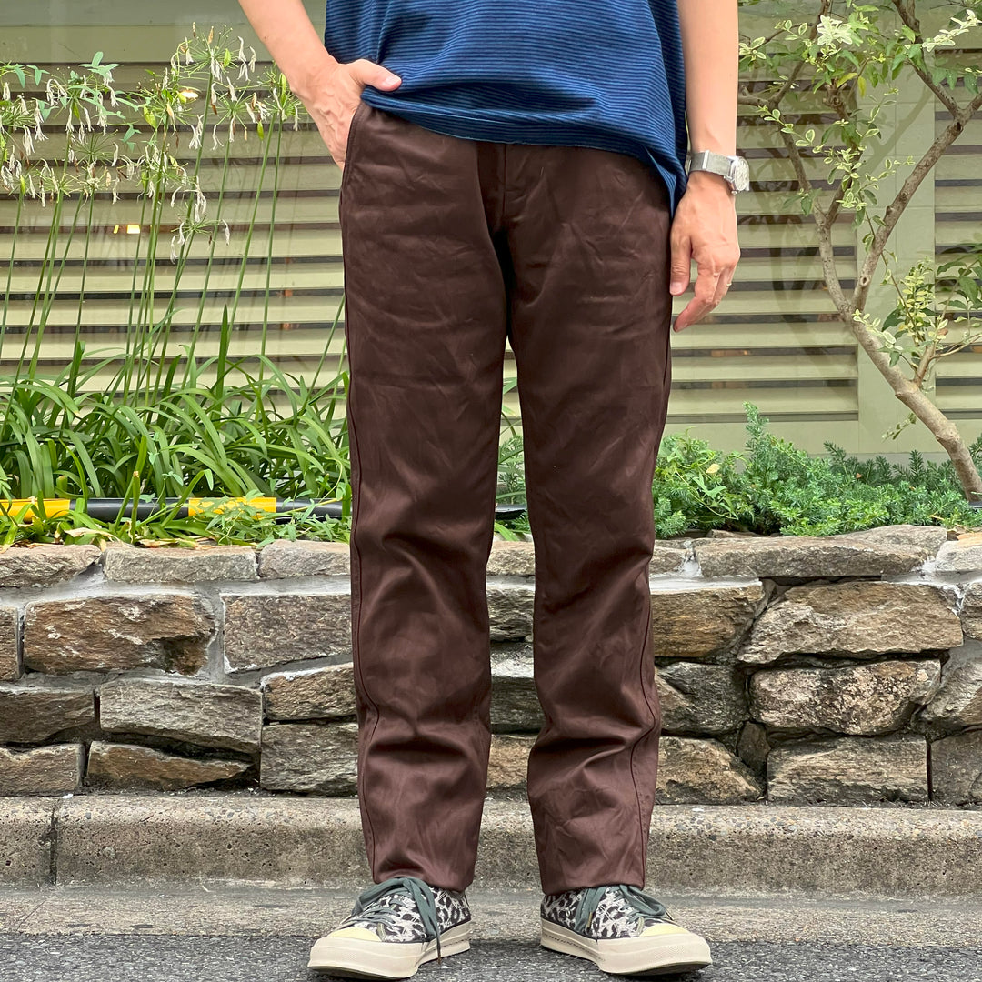 BURGUS PLUS - Lot.401 Zip Fly Modern Chino Trousers - 401z-60