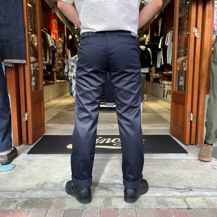 BURGUS PLUS - Lot.401 Zip Fly Modern Chino Trousers - 401z-60