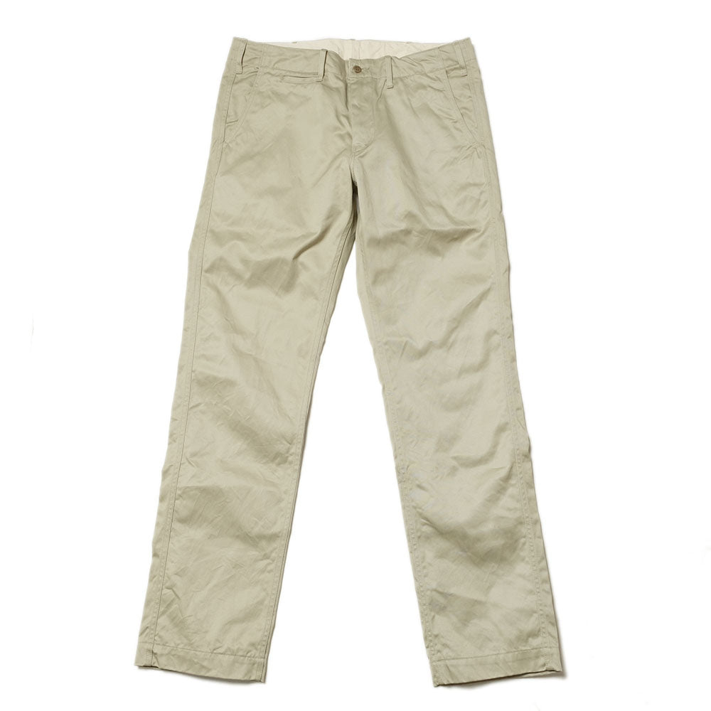 BURGUS PLUS - Lot.401 Zip Fly Modern Chino Trousers - 401z-60