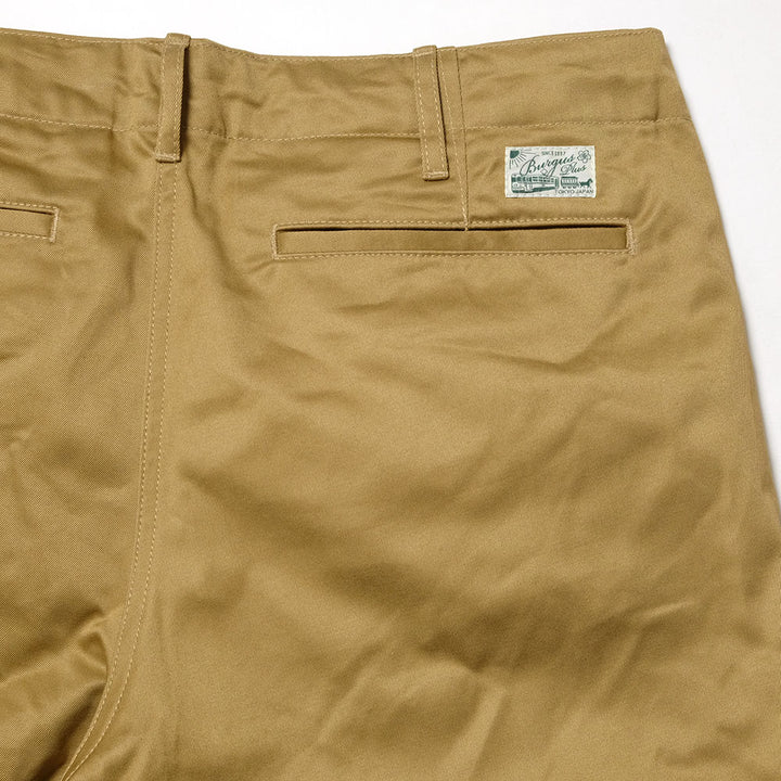 BURGUS PLUS - Lot.401 Zip Fly Modern Chino Trousers - 401z-60