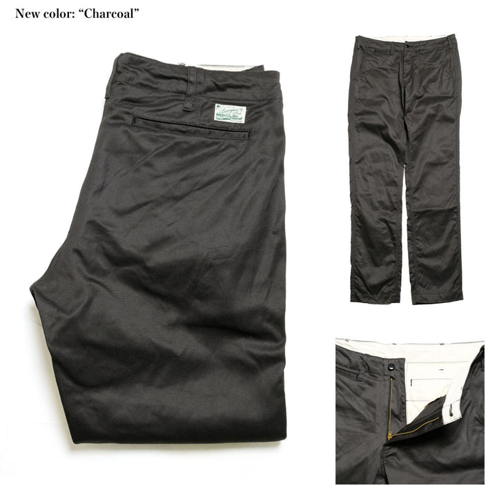 BURGUS PLUS - Lot.401 Zip Fly Modern Chino Trousers - 401z-60