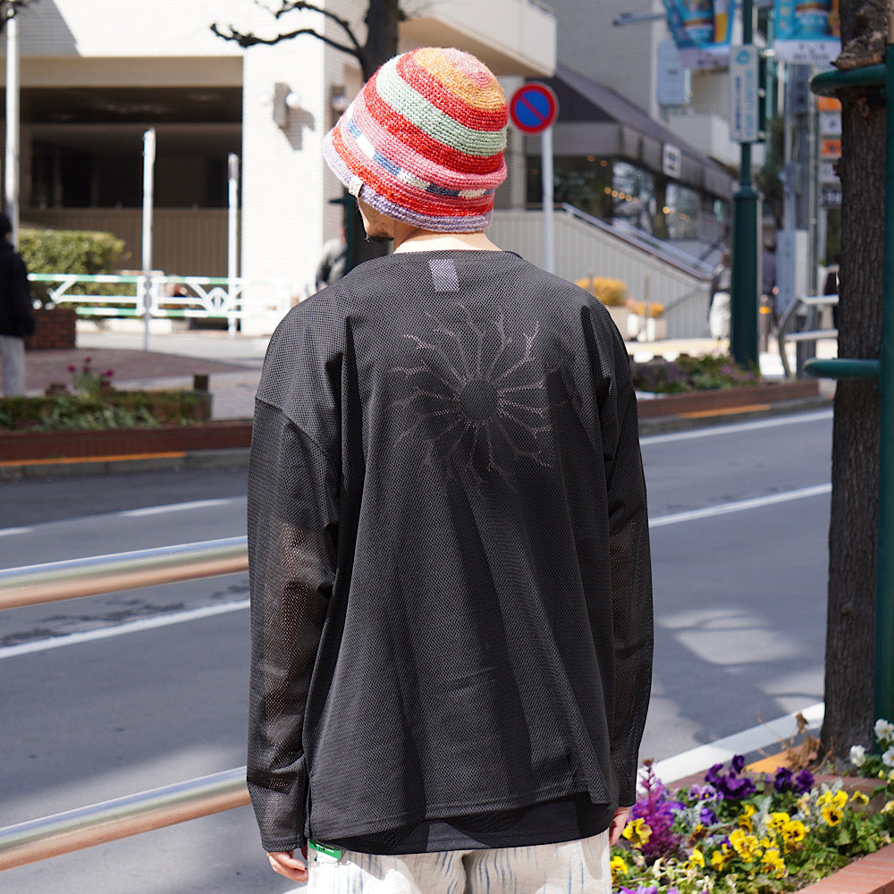 SOUTH2 WEST8 - Crew Neck Shirt - Knit Mesh - QV663