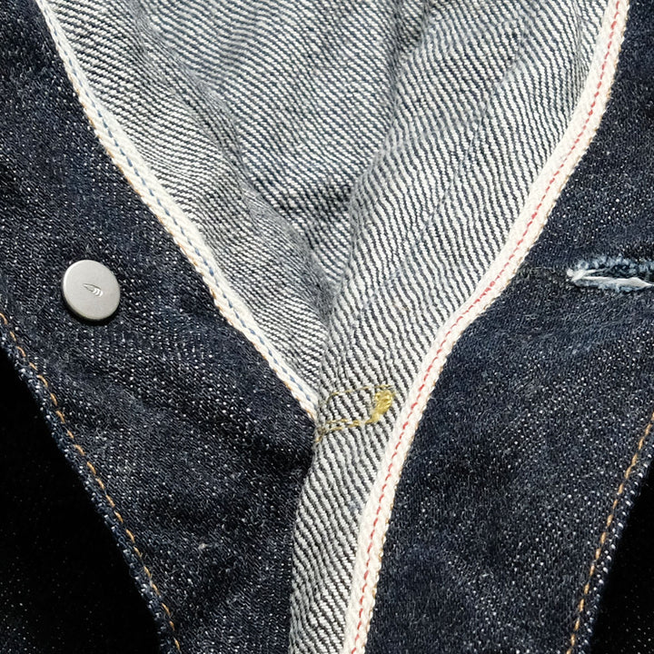 BURGUS PLUS - Lot.71928 - Natural Indigo Selvedge 1st Type Denim Jacket - 71928-XX