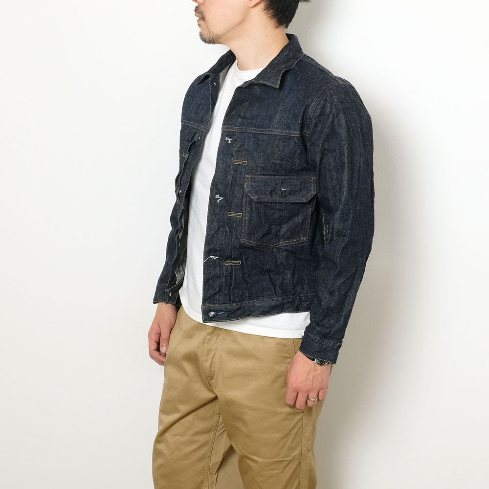 BURGUS PLUS - Lot.71928 - Natural Indigo Selvedge 1st Type Denim Jacket - 71928-XX