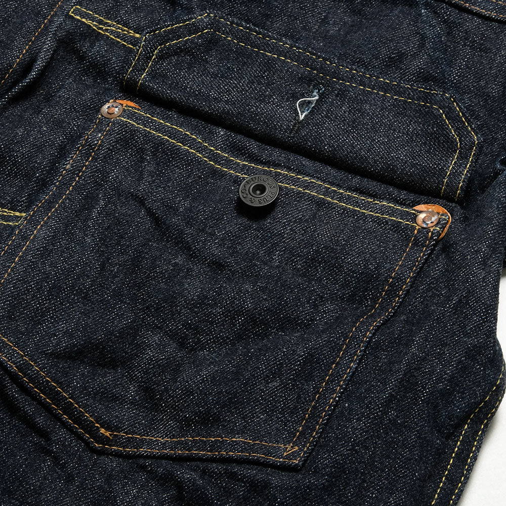 BURGUS PLUS - Lot.71928 - Natural Indigo Selvedge 1st Type Denim Jacket - 71928-XX
