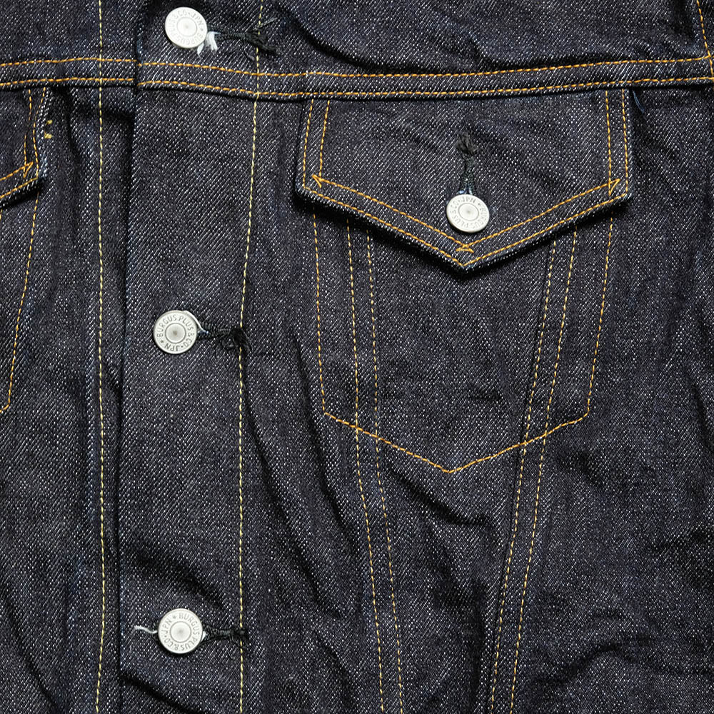 BURGUS PLUS - 15oz Selvedge Denim - 3rd Type Denim Jacket - Lot. 71955-22