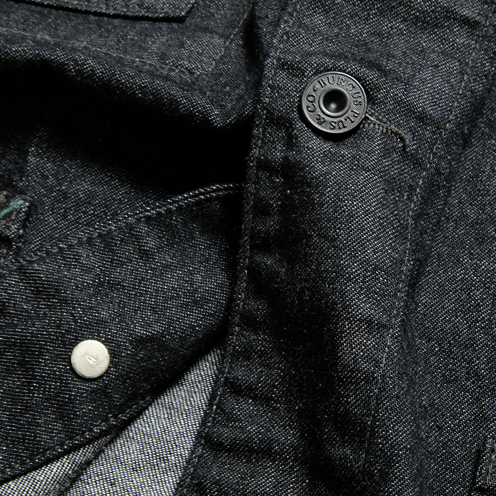 BURGUS PLUS - 11oz. Black Denim Coverall - 72000-10-04