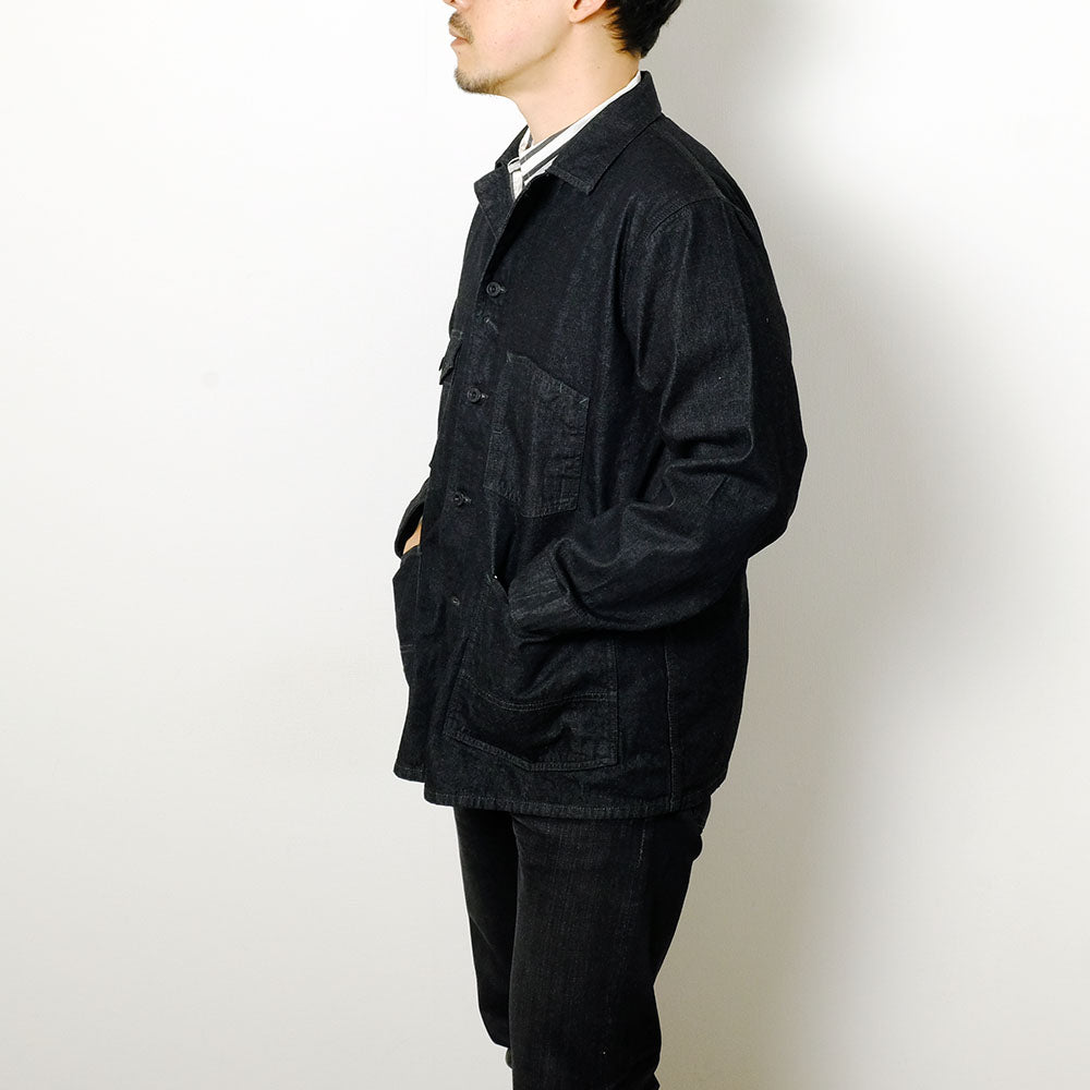 BURGUS PLUS - 11oz. Black Denim Coverall - 72000-10-04