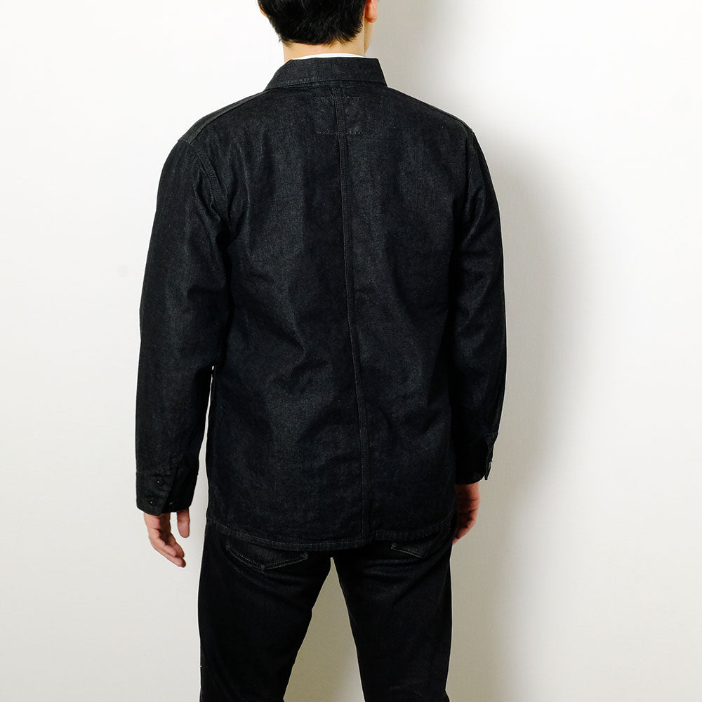 BURGUS PLUS - 11oz. Black Denim Coverall - 72000-10-04