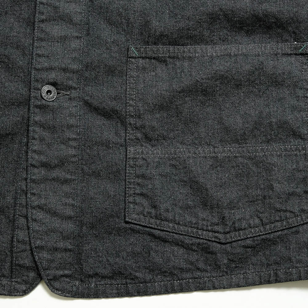 BURGUS PLUS - 11oz. Black Denim Coverall - 72000-10-04