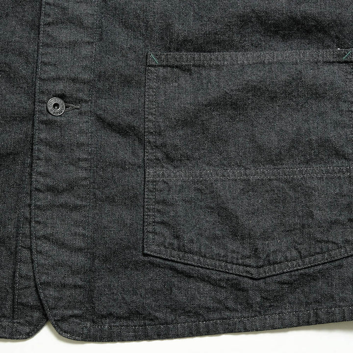 BURGUS PLUS - 11oz. Black Denim Coverall - 72000-10-04