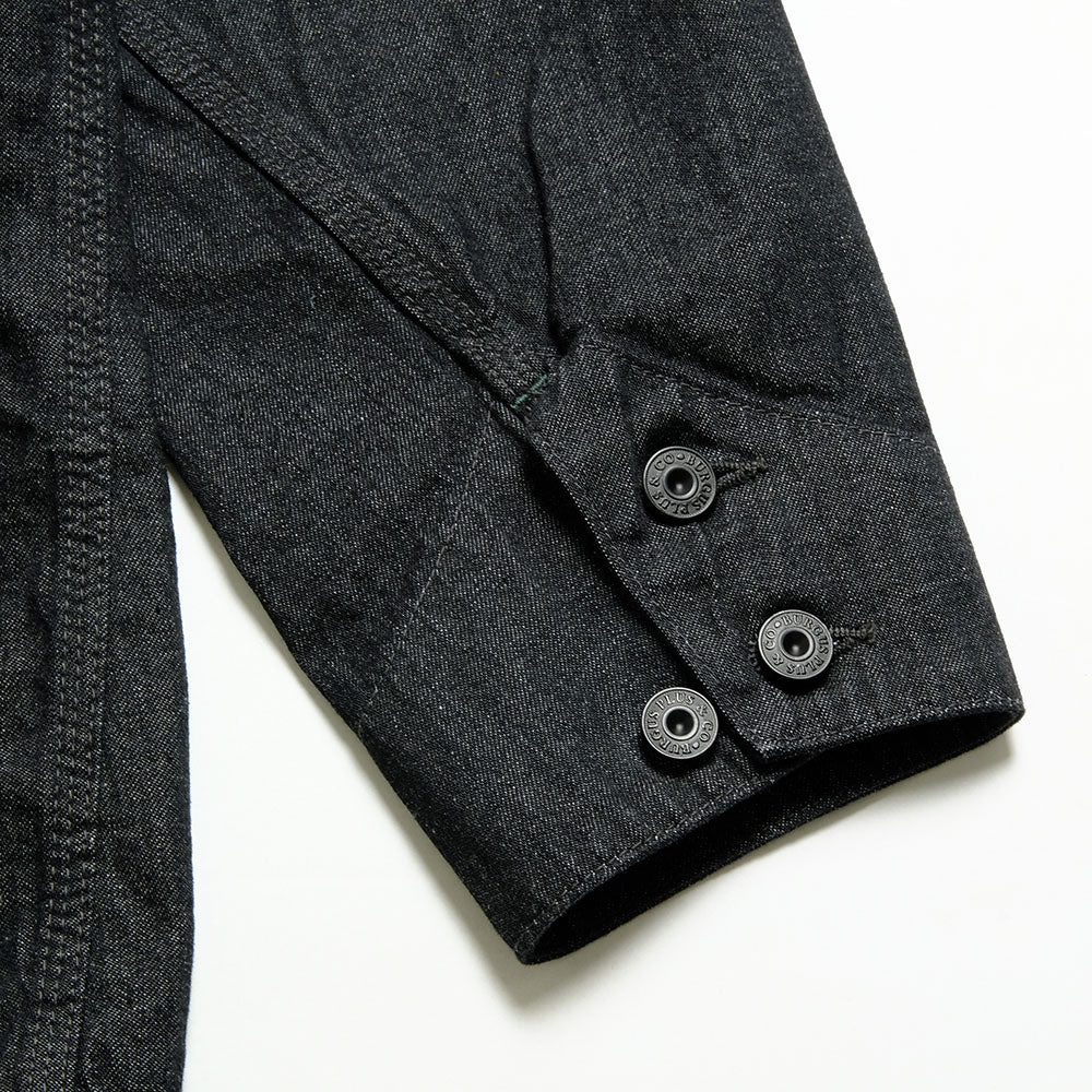 BURGUS PLUS - 11oz. Black Denim Coverall - 72000-10-04