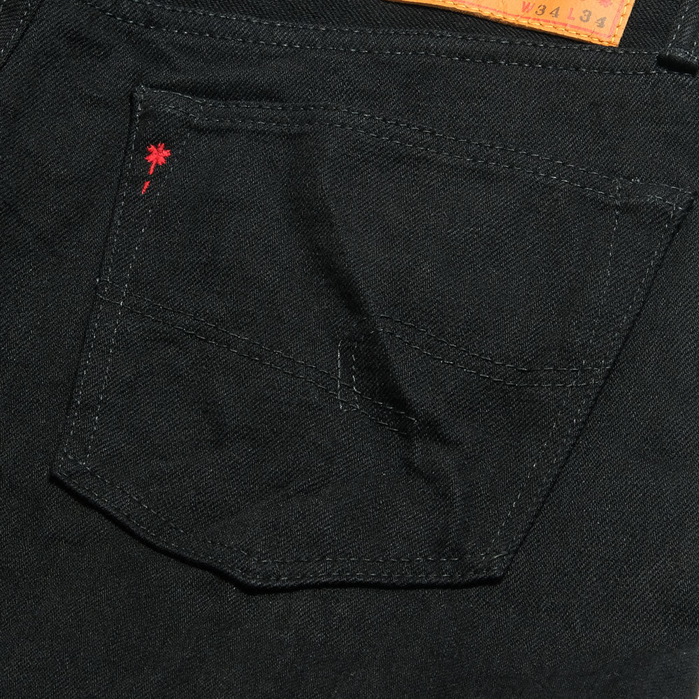 BURGUS PLUS - 15oz Selvedge Black × Black Denim - Standard Jeans - Lot. 771-99