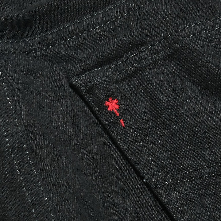 BURGUS PLUS - 15oz Selvedge Black × Black Denim - Standard Jeans - Lot. 771-99