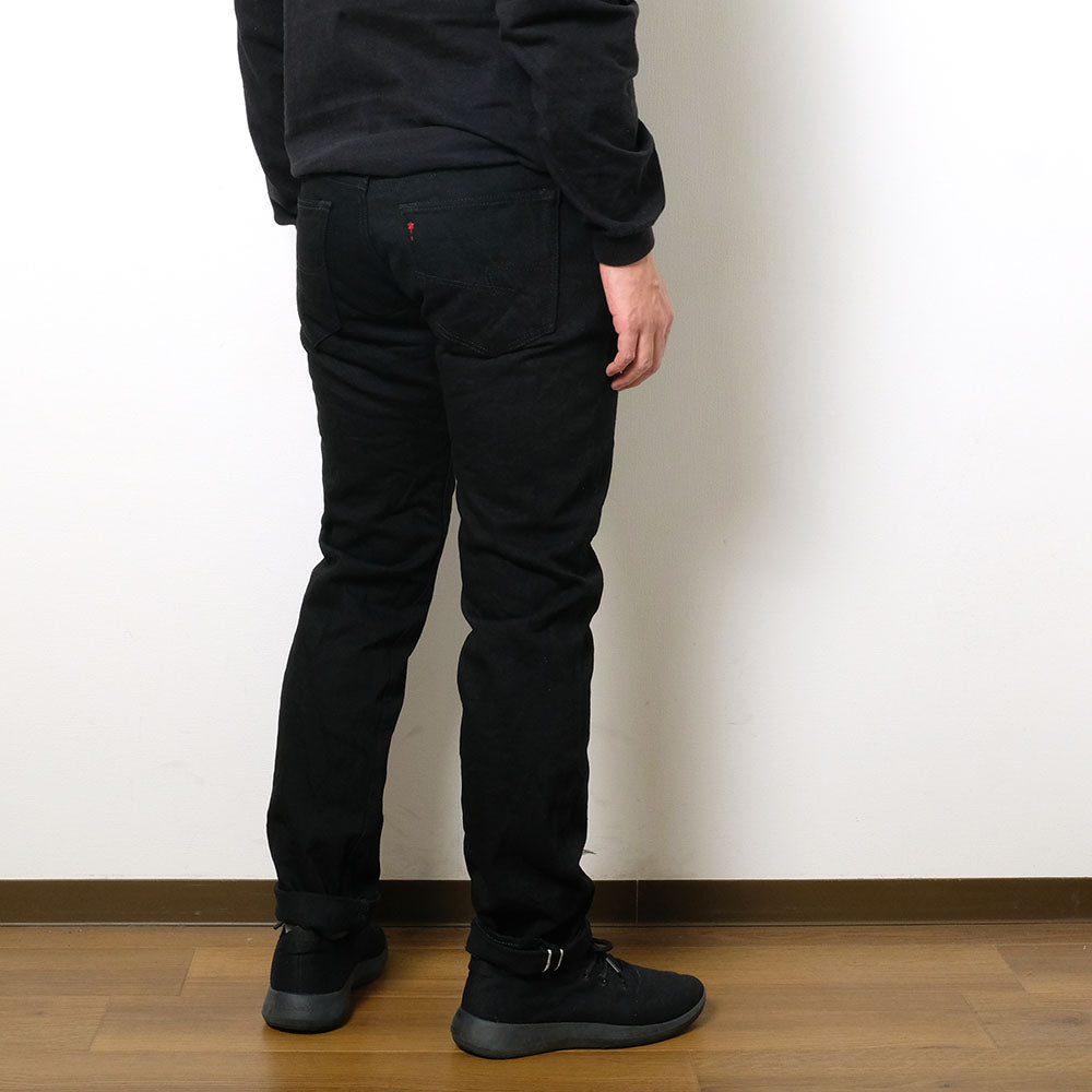 BURGUS PLUS - 15oz Selvedge Black × Black Denim - Standard Jeans - Lot. 771-99