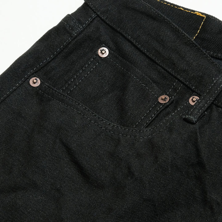 BURGUS PLUS - 15oz Selvedge Black × Black Denim - Standard Jeans - Lot. 771-99