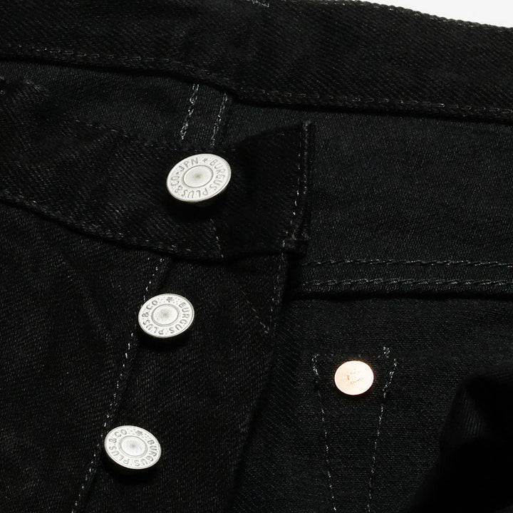 BURGUS PLUS - 15oz Selvedge Black × Black Denim - Standard Jeans - Lot. 771-99