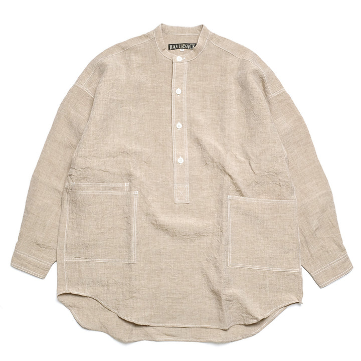 HAVERSACK - Linen Dungaree Pullover Shirt - 822422