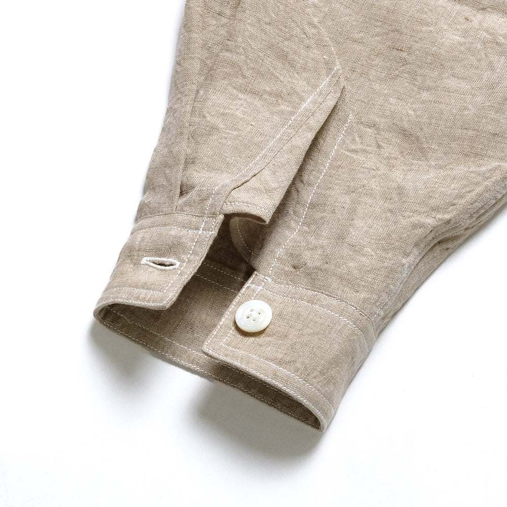HAVERSACK - Linen Dungaree Pullover Shirt - 822422